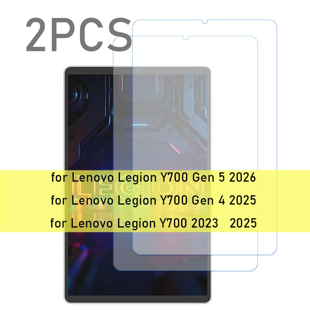 

2PCS Glass For Lenovo tab Legion Y700 8.8'' 2025 2023 2026 Gen 4 Gen 5 pad Scratch Proof Tempered Glass Screen Protector