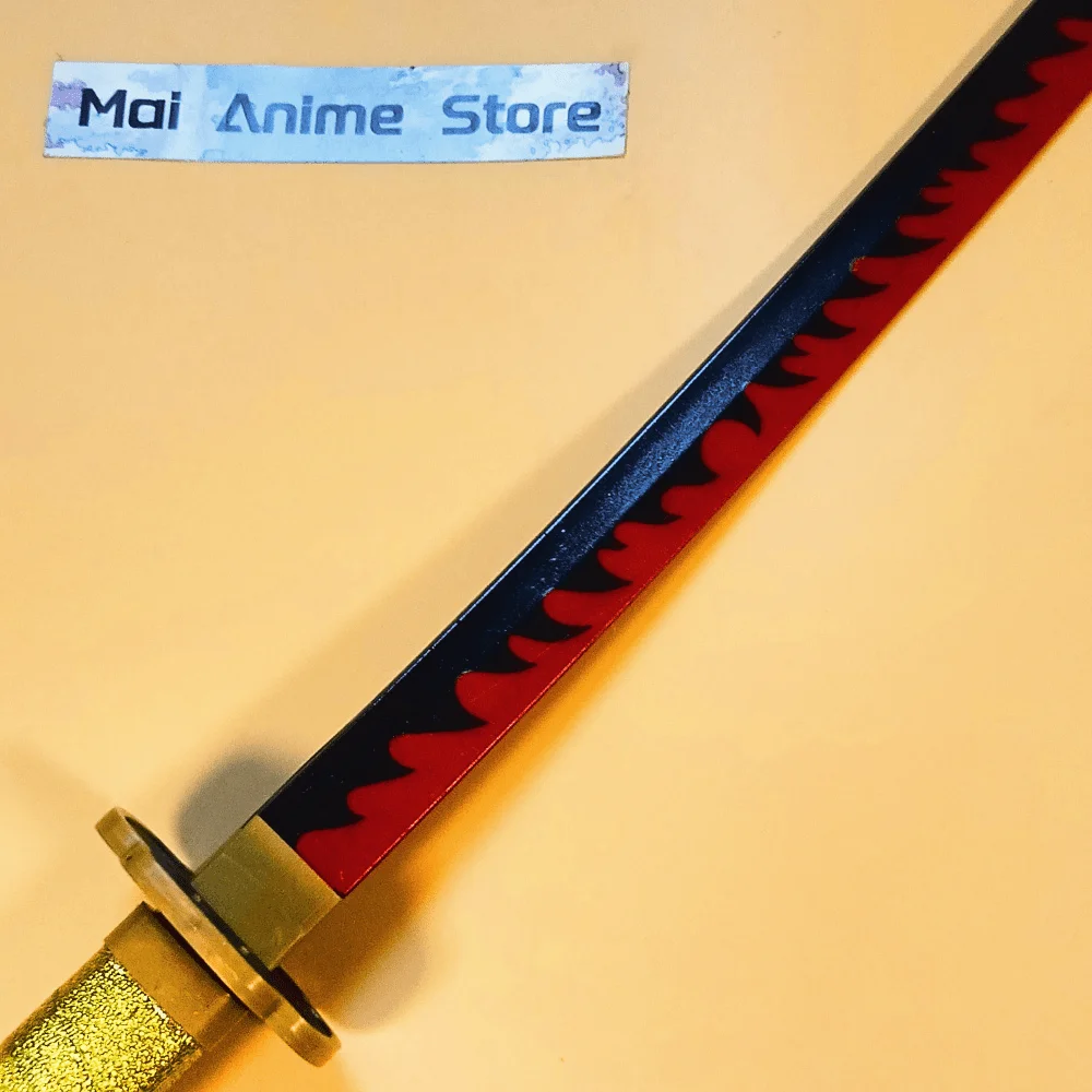 40 pouces Katana Cosplay accessoire réel pleine taille lame épée samouraï sabre Action Figurine taille réelle japonais Katana non pointu jouet cadeau