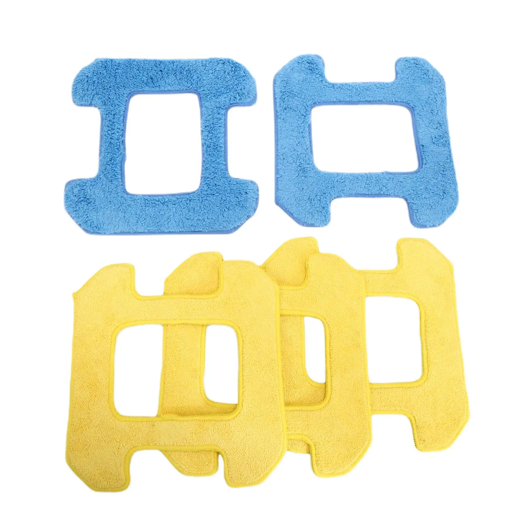 3Pc Wet Cleaning + 2Pc Dry Rubbing Mop Pads For Hobot 268 Window Cleaning Robot