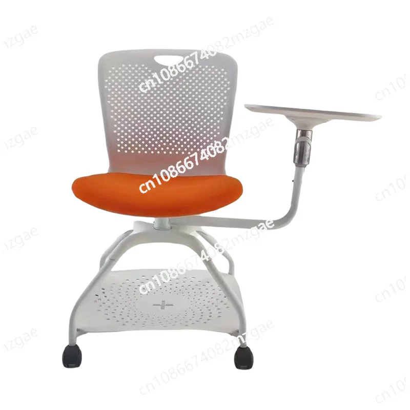 

Office Chair Training Chair with Writing Desk Board Meeting Chair Multifunctional Movable Flap