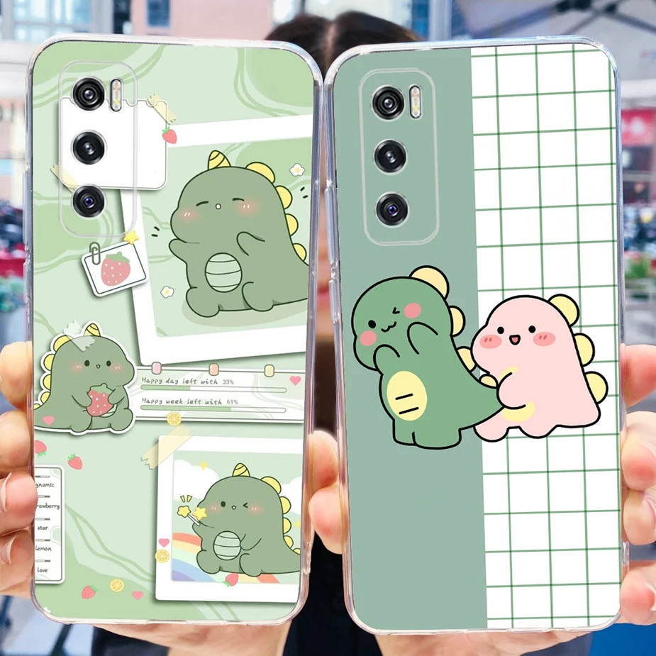 Casing ponsel silikon bening untuk Vivo V20 SE, casing ponsel silikon bening motif bergaya V2022 untuk Vivo V20 SE V20SE Fundas lembut 6.44 inci Bumper