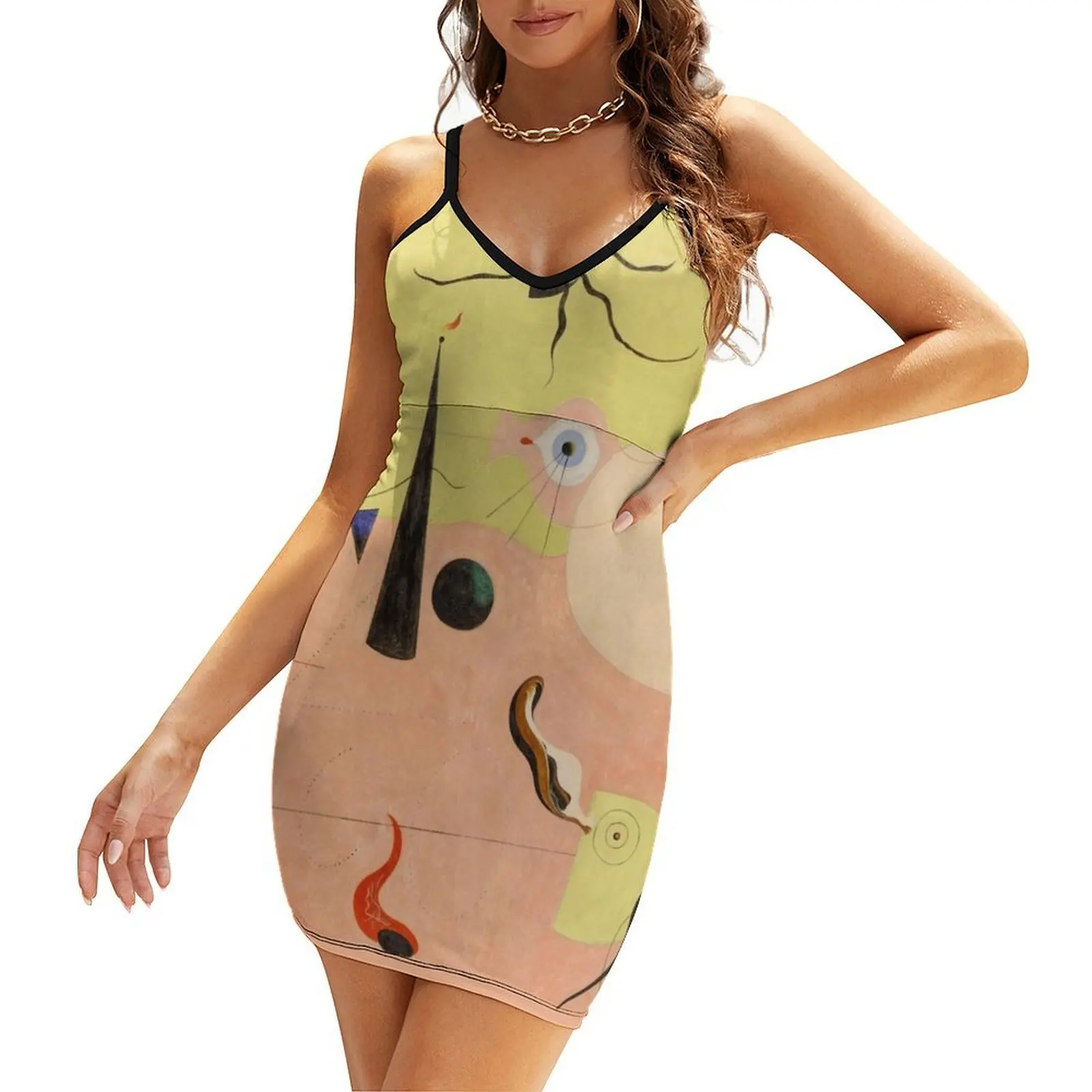 

Joan Miro Catalan Landscape, the hunter Sling Dress women's elegant loose dresses wedding dresses for parties birthday dress