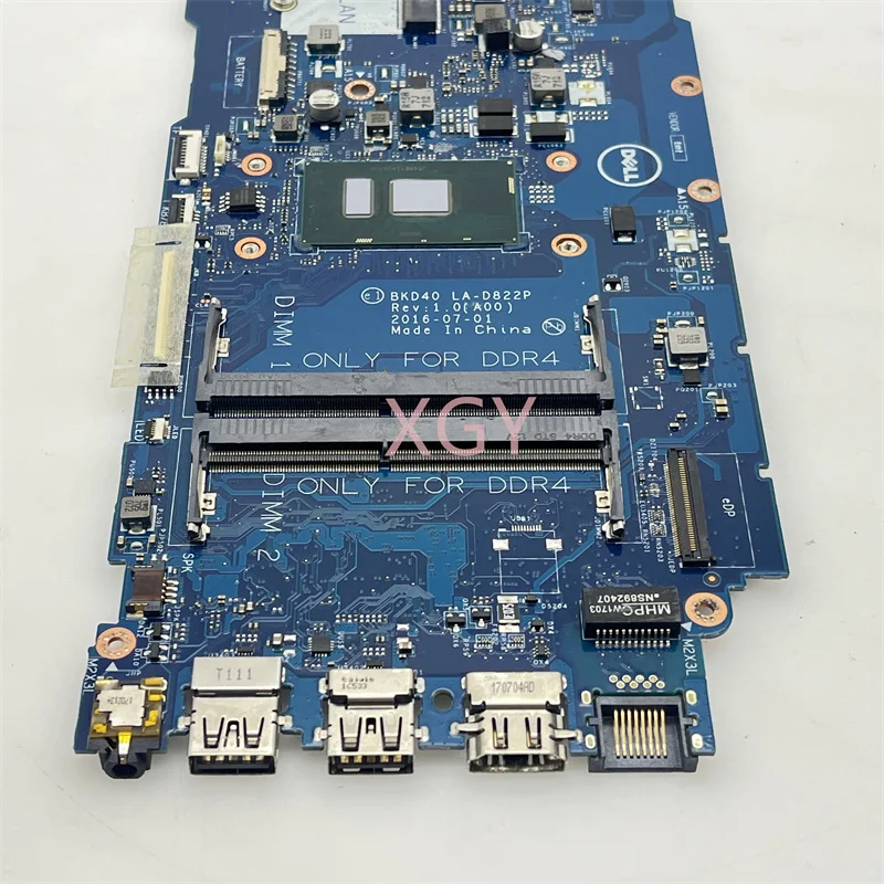 CN-06NY5G 06NY5G 6NY5G оригинальная материнская плата для ноутбука Dell Vostro 5468 5568, BKD40 LA-D822P I7-7500U I5-7200U, 100% протестировано, ОК