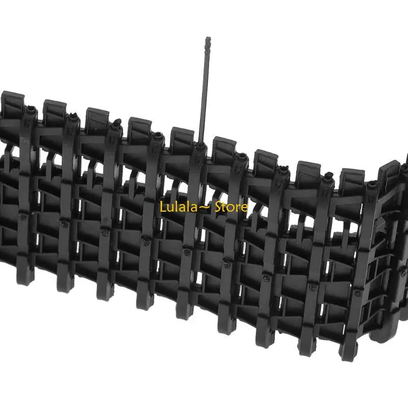 Y4QA para rueda Pedrail cadena para T100 T400 para tanque 1:16 DIY RC Toy