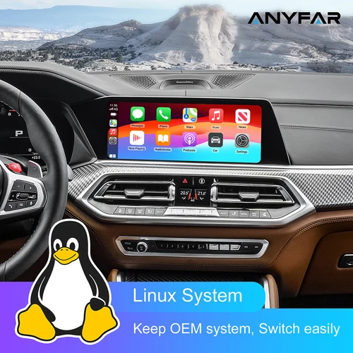 Imagen 2 del producto CarPlay inalámbrico Android Auto para BMW 1 2 3 4 5 6 7 Series F10 F11 F07 F01 F02 F03 F04 EVO ID5 ID6 ID7 sistema G02 G05 G08 G30