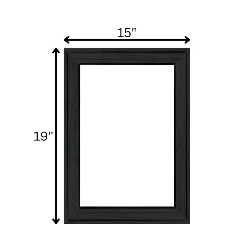 أواني زجاجية رمادية مودي لايف لايف، طقم مكون من قطعتين، ديكور بإطار أسود #5
