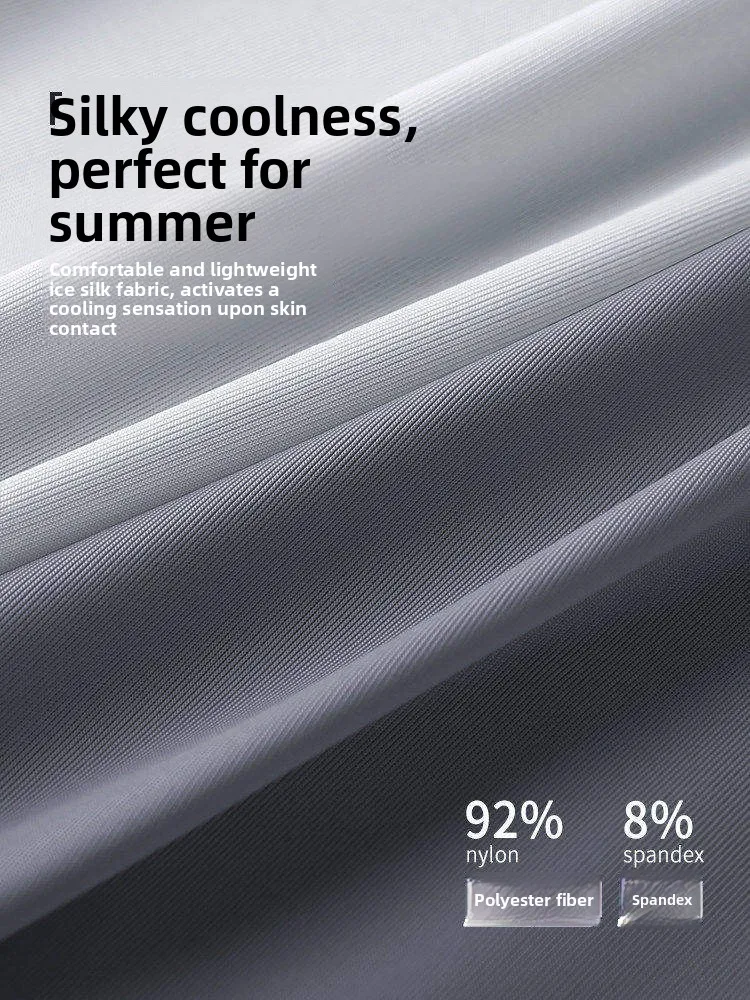 Yaloo Men's Ice Silk Breathable Cotton Underwear Thin Model Four Corner Boxer Shorts Youth Summer Collection Antibacterial