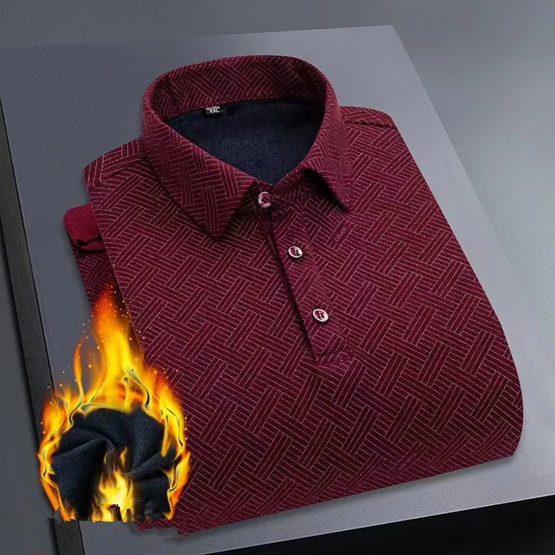 2025 Men's Fashionable Warm And Cozy Faux Two-Piece Pullover Sweater - High-Quality Fall And Winter Business Coat-Style Sweater