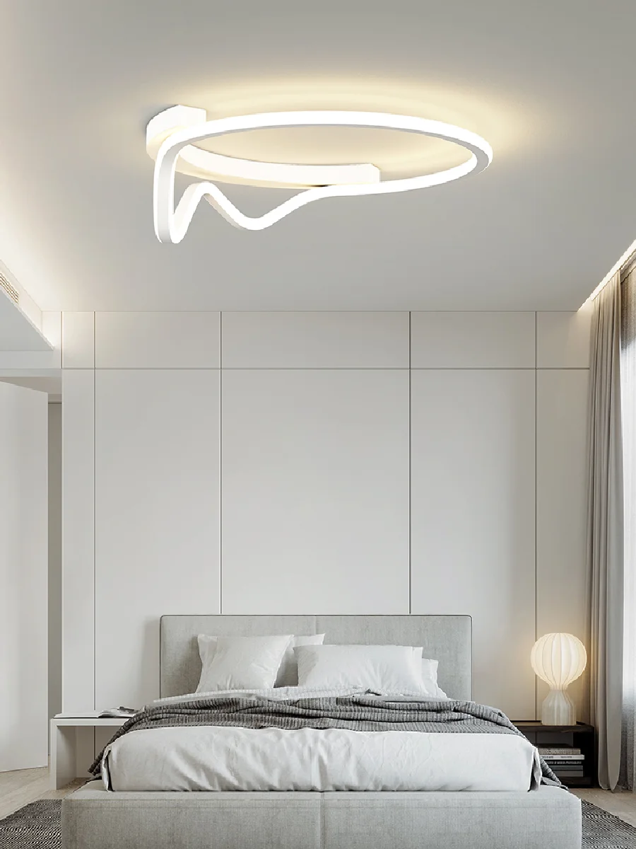 Modern LED Ceiling Light Nordic Round Simple Bedroom Living Room Kitchen Dining Room Room Decoration Home Lighting Ceiling Lamp