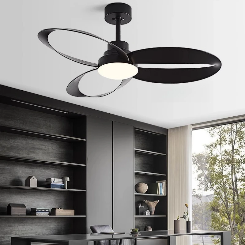 42/52 Inch Ceiling Fan Light Retro Industrial Wooden Ventilation Fan 3-leaf Remote Control Homes Hotels Offices Lighting Fan
