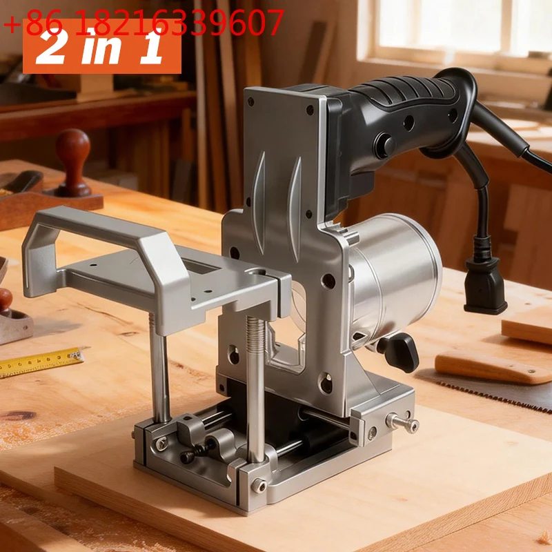 

Портативный мини-станок для нарезки пазов TAO 2-в-1: фрезерный станок для обработки дерева и позиционирования соединений