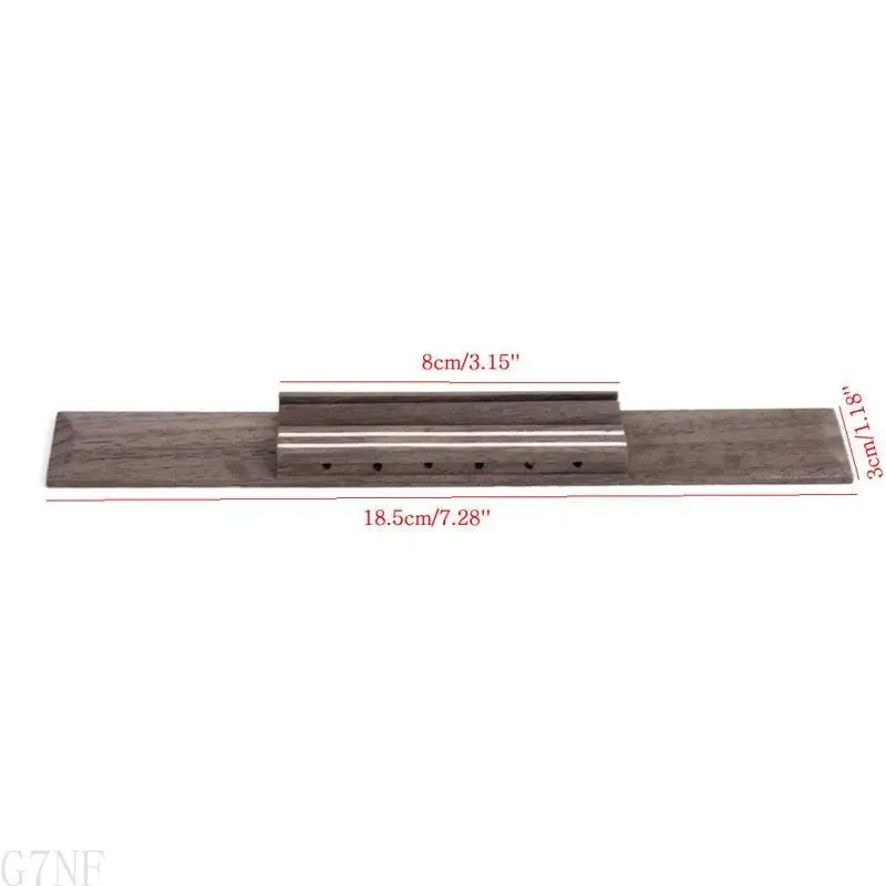 G7NF New Guitar Parts Bridge fit Classical Acoustic Guitar 6 String Rosewood