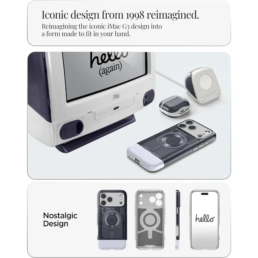 Per iPhone 17 Pro Custodia Classic C1 MagFit con controllo fotocamera coperto in TPU e compatibilità MagSafe