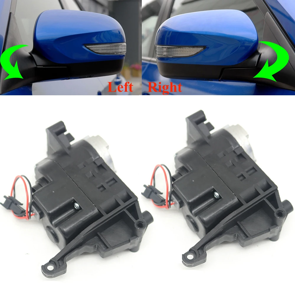Left Right Side Wing Rearview Mirror Power Folding Motor Unfold Actuator For Subaru XV Impreza WRX 2007-2011 Forester SH 08-2012