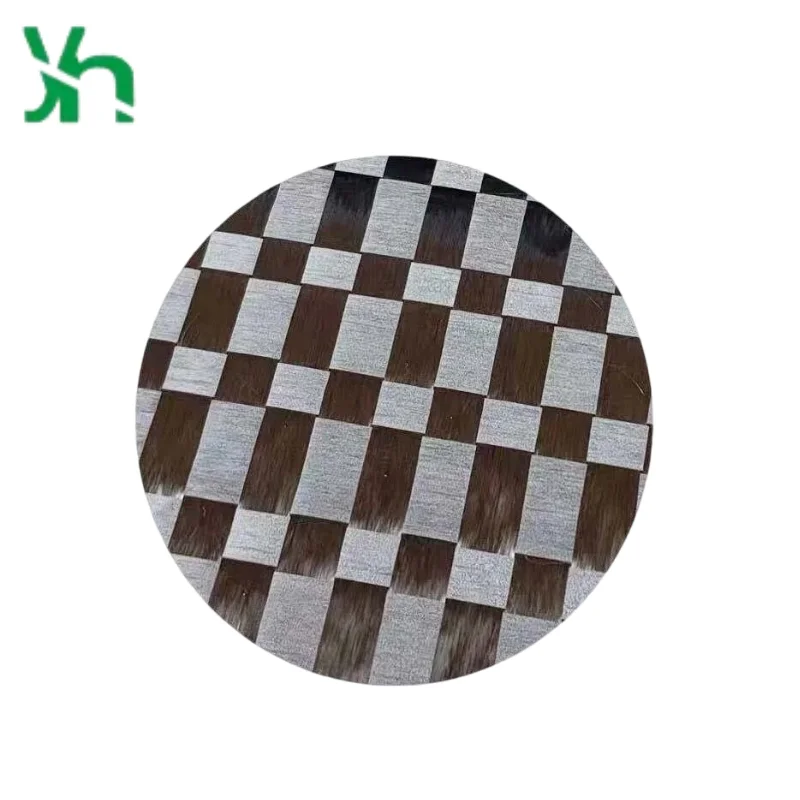 قماش منسوج عادي مستطيل بعرض 12 قيراط 200 جرام من ألياف الكربون - مادة ذات سطح أملس من درجة الفضاء للمركبات الصناعية #5