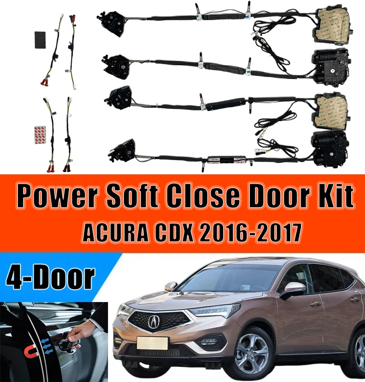 Xcar for ACURA CDX 2016-2017 Car OEM Automatic Soft Close Door Electric Suction Kit Auto Power Closing