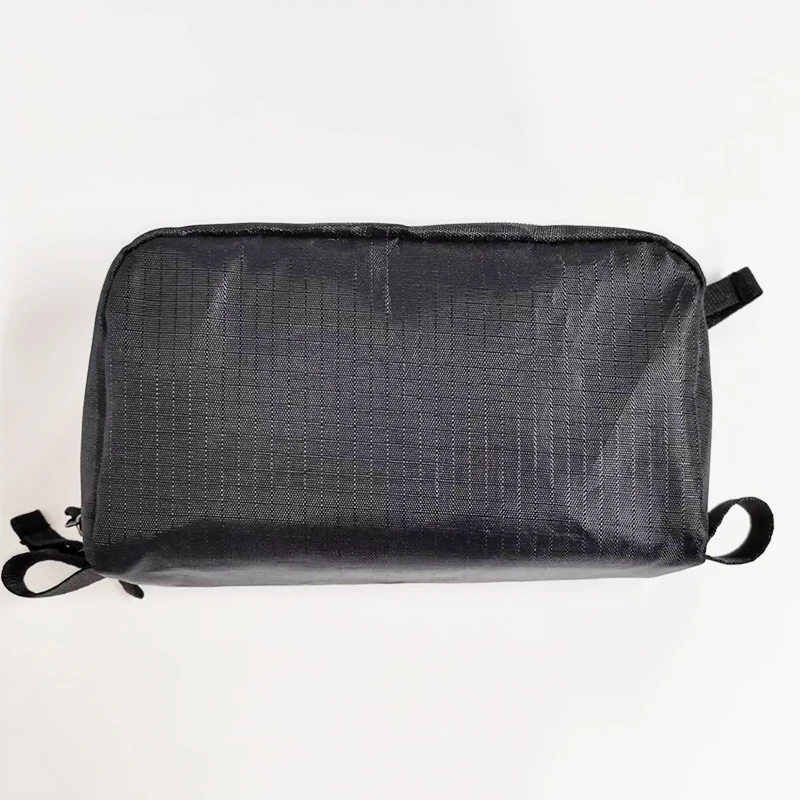Große Kapazität Nylon-Make-up-Tasche, wasserdicht, mehrschichtig, Kulturbeutel, ultraleichte Netztasche für Reisen und Camping, Kosmetikaufbewahrung – Detail 7