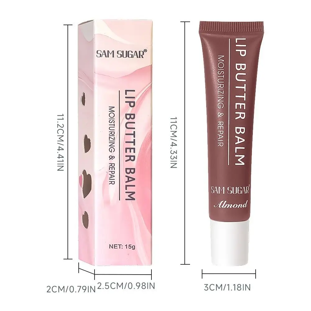 Draagbare waterdichte lipgloss vloeibare hydraterende lippenbalsem glanzende getinte heldere lipglazuur voor damesmake-up