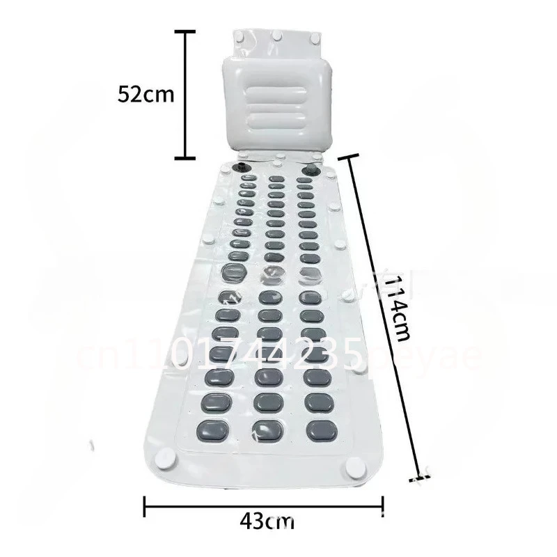 Electric bathtub bubble massage pad waterproof and non-slip body spa bubble massage