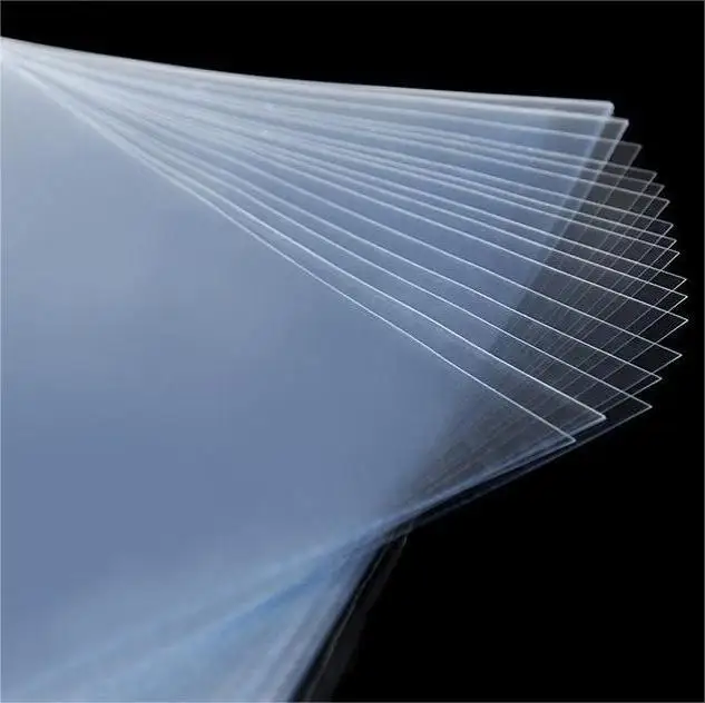 

High Quality Plastic Roll Transparent Rigid Thin PET Film Sheet for Packaging 1 Ton