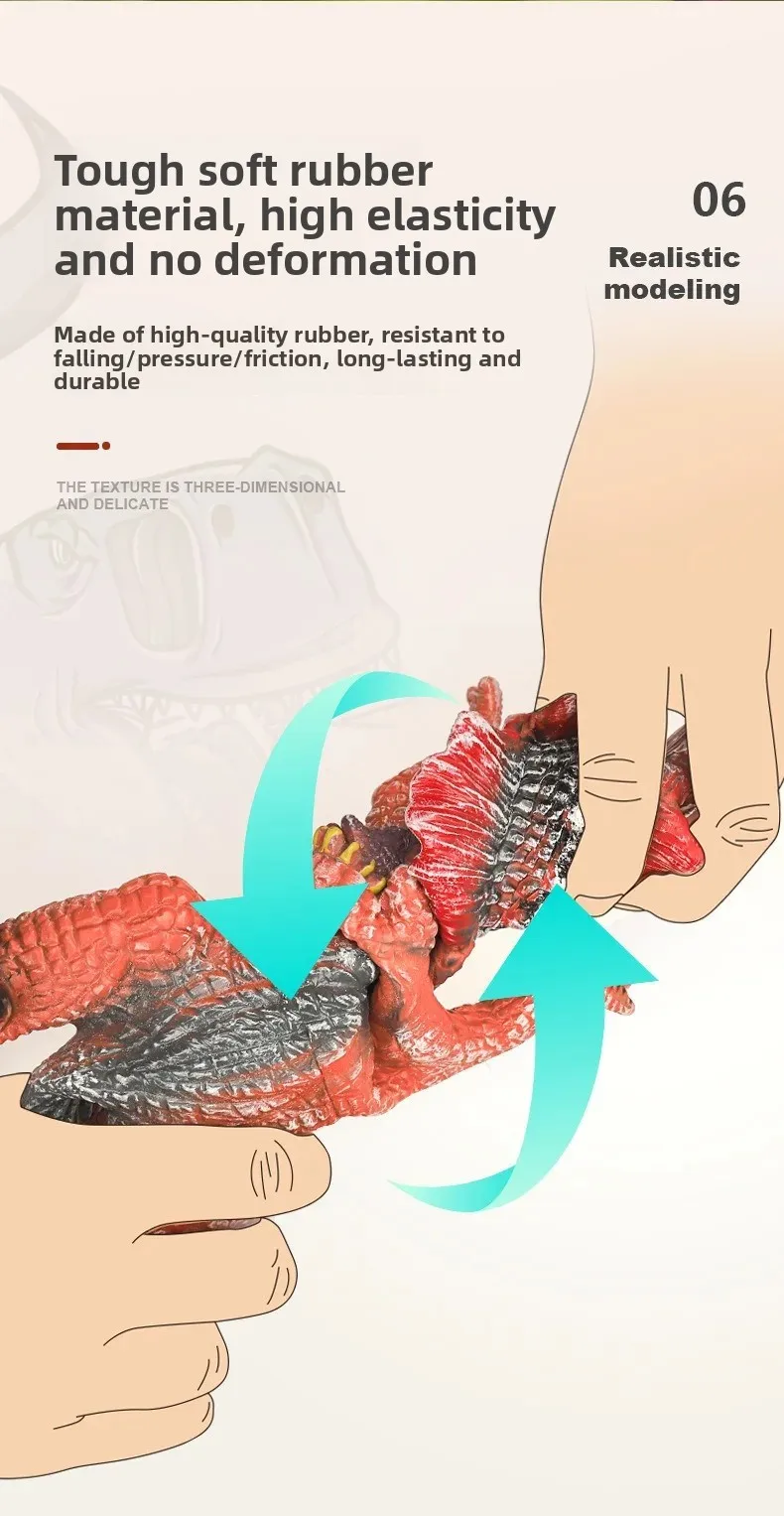 Tamaño grande delfín tiburón silicona suave realista Animal marino tortuga ballena modelo biológico juguetes educativos