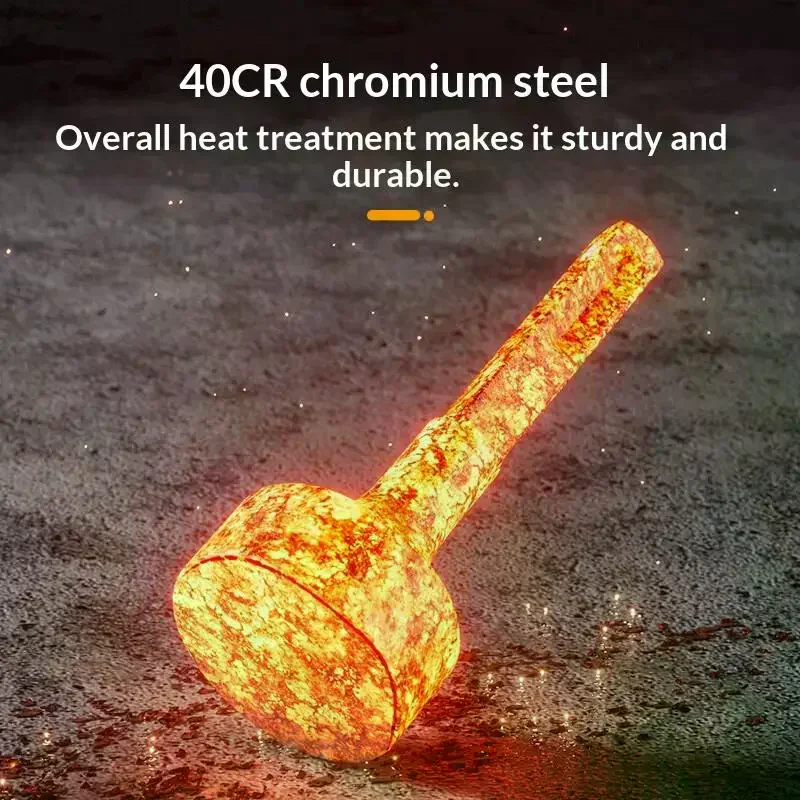 1Pcs Forged Steel SDS-Plus Drill Bit Driver (33/34/35mm), Ground Rod & Earth Stake Driver for Rotary Hammer Drills