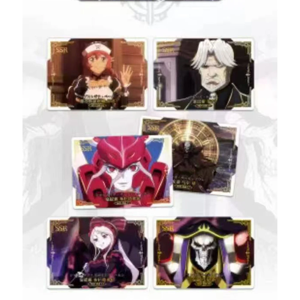 

Карта OVERLORD Deluxe Collection Edition, оригинальная авторизованная коллекционная карта обмена, подарок