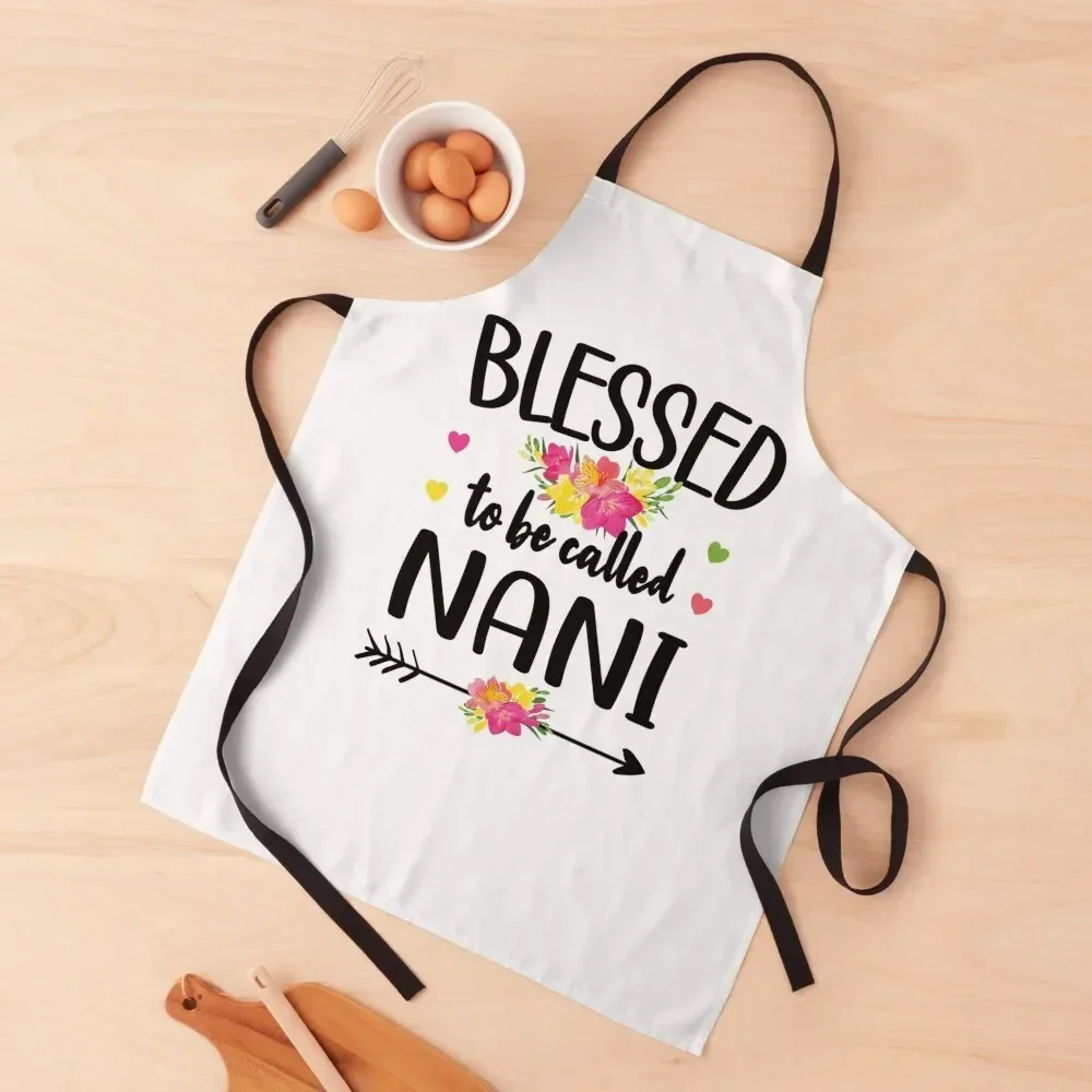 

Best Nani Grandma Mothers Day Nani Grandmother Apron with pockets japanese woman household woman for kitchen useful Apron