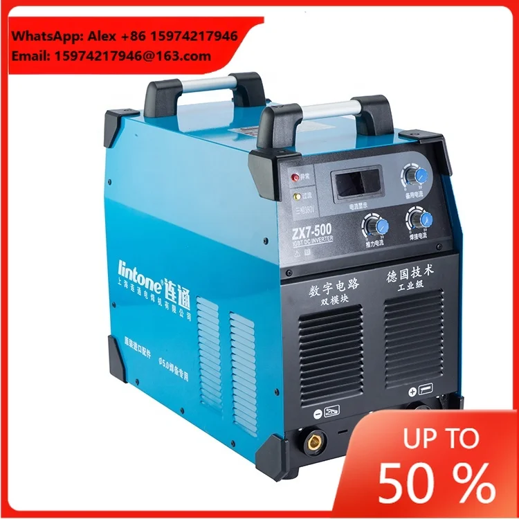 Single Phase 220V 500A Portable DIY MMA IGBT DC Inverter Arc Welder ARC-500
