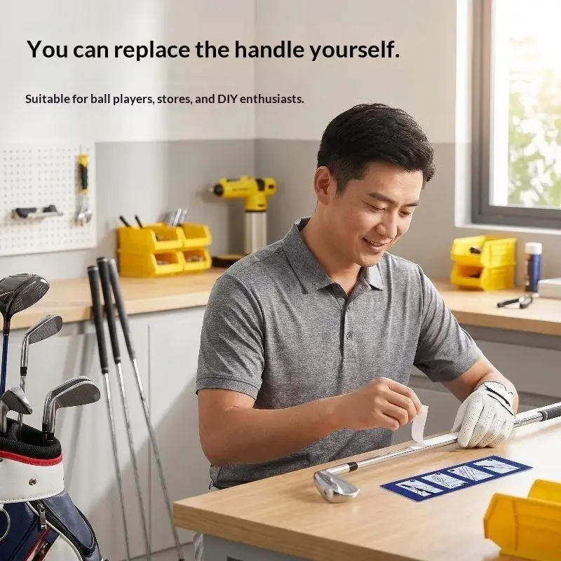 13-teiliges doppelseitiges Golfschläger-Griffband, professionelle Klebestreifen für die Reparatur und tägliche Pflege von Golfschlägern – Detail 2