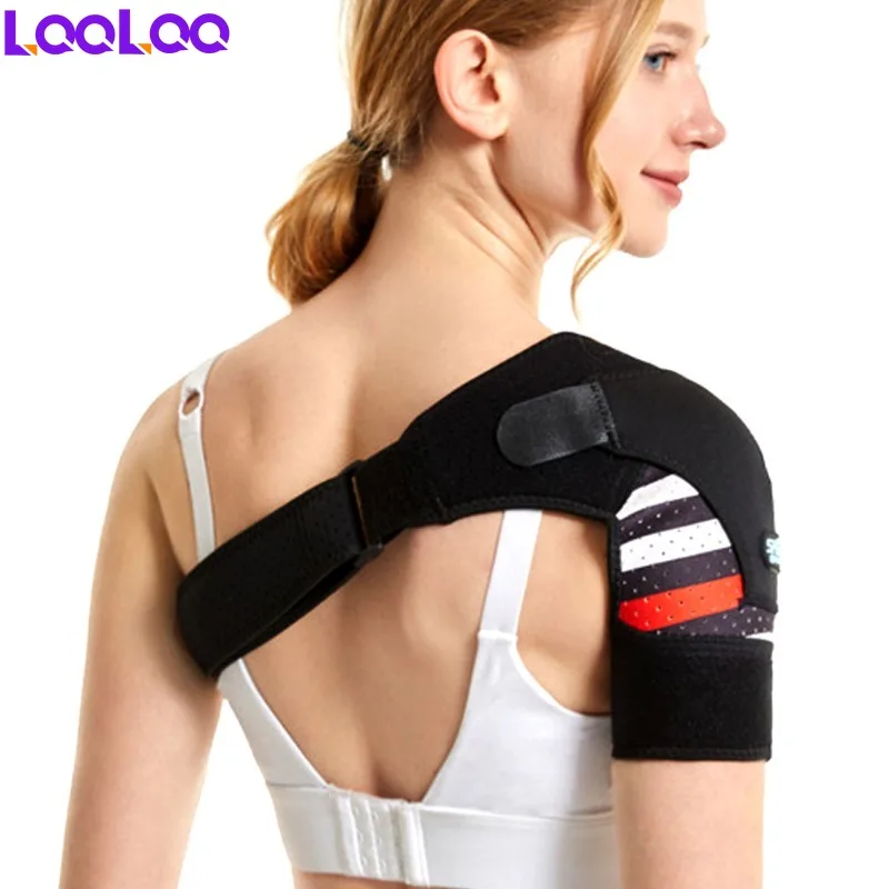 

1Pcs Shoulder Support Brace with Pressure Pad,Adjustable Shoulder Brace for Torn Rotator Cuff,Pain,Fits Right or Left Shoulder