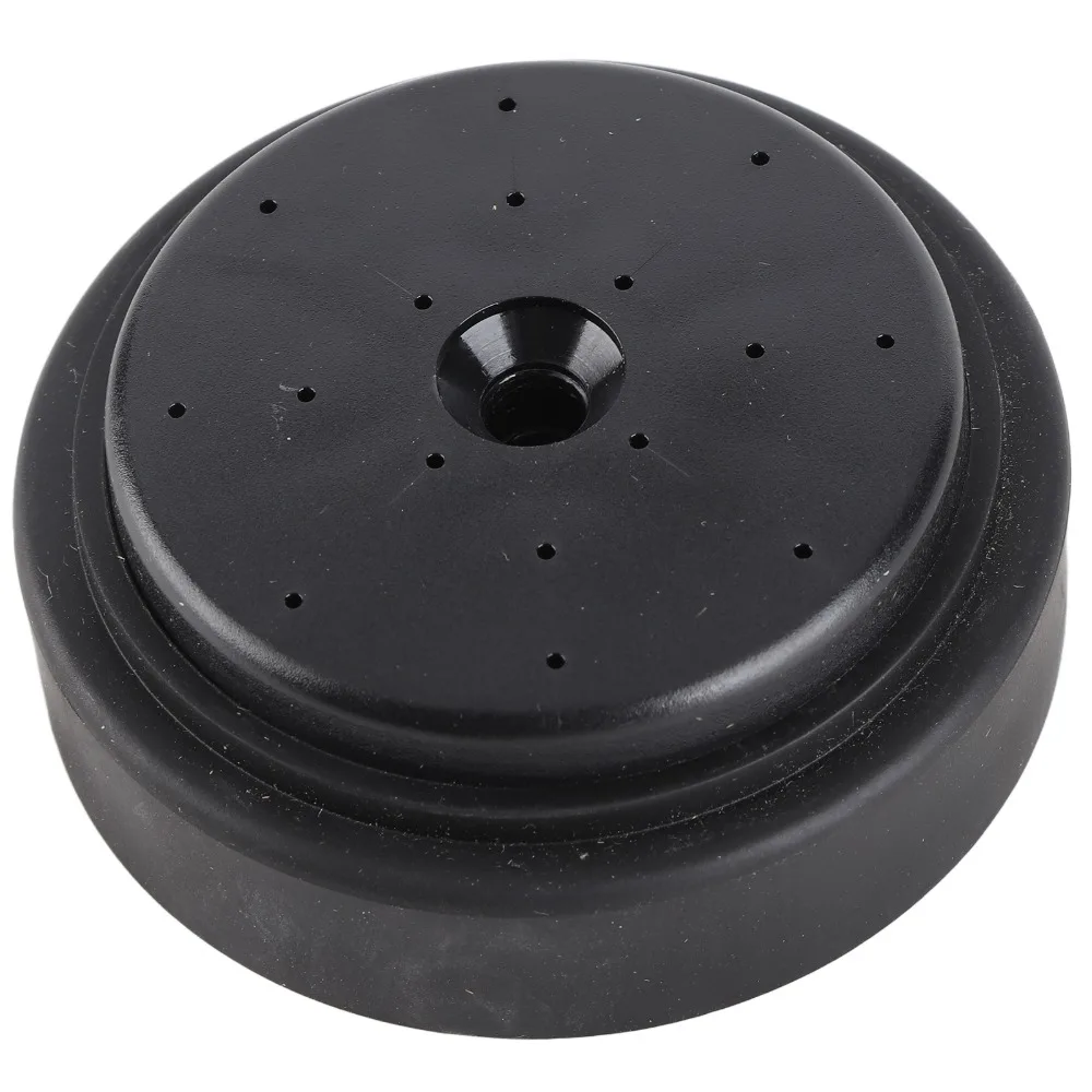 

Black/Grey Spray Valve Repair Kit Plastic Round Shower Head Pre-rinse Spray Face Bumper & Screw Durable Sink Sprayer