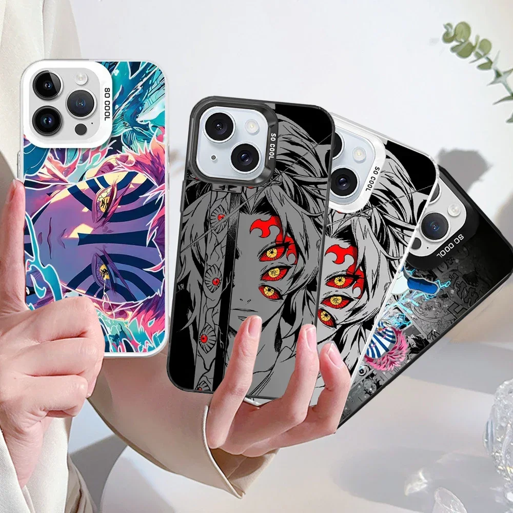 Retro Demon Slayer Behuizing Voor Huawei Honor X6B X7B X8A X9C Smart 90 50 70 200 400 Pro Lite P30 P40 Pro Case Hard Laser IMD Cover