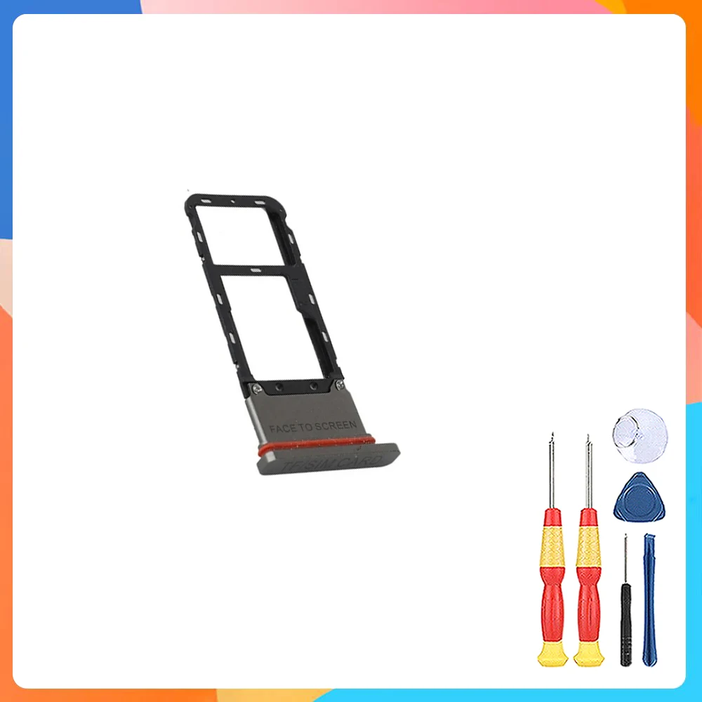 

New SIM Card Tray SIM Card Slot Tray Perfect Replacement Parts Free Tools For Blackview BV6100 BV7100 BV7200 BV9700 Pro BV9900