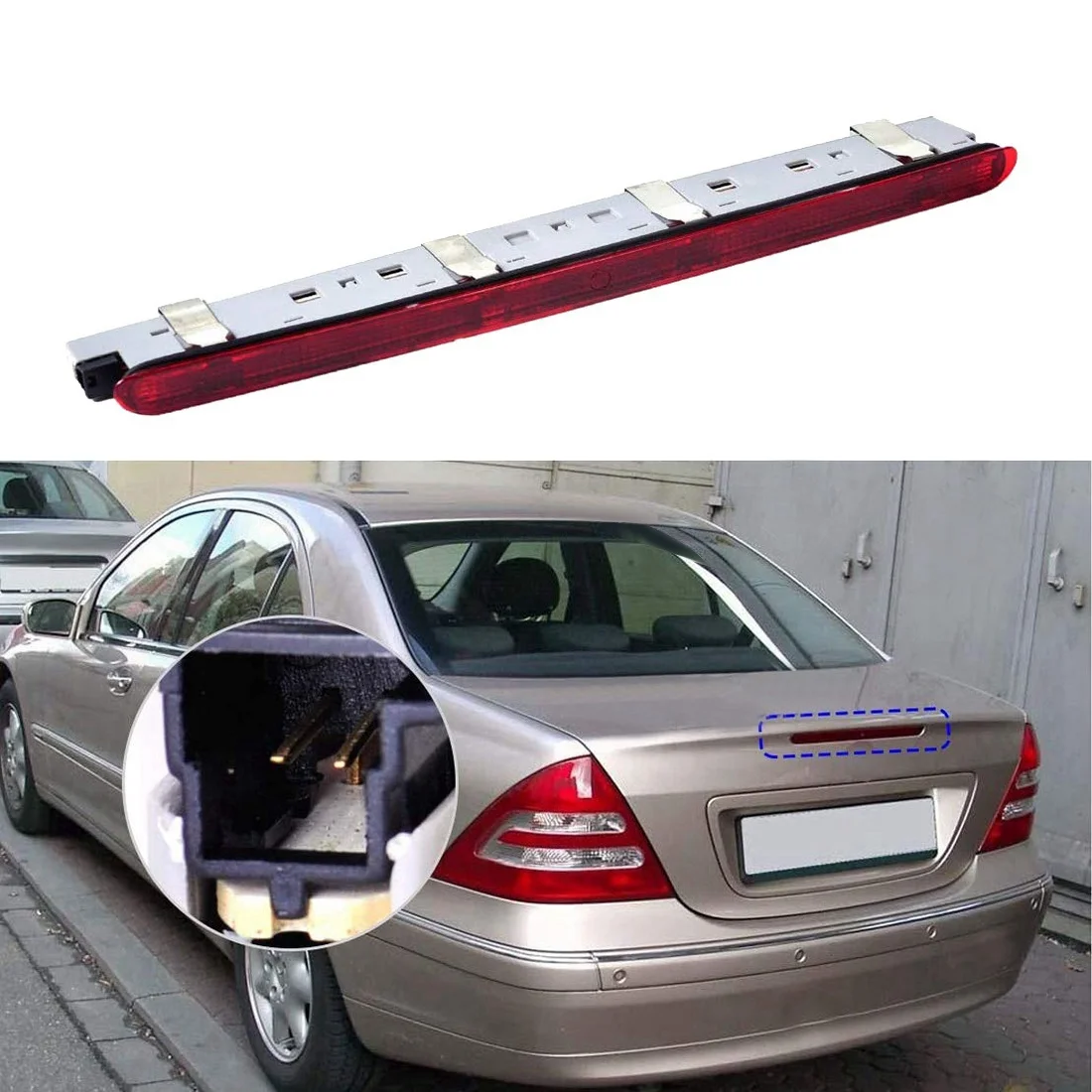 

Задний бампер для Benz W203 C-Class 2000-2007 2038201456A 2038200156