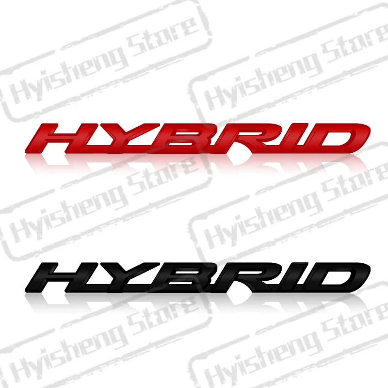 ملصق هجين لتصميم السيارات المعدنية ، شارة ، شعار جسم الصندوق الخلفي ، GC ، GS ، LC ، LC ، LS ، NX ، RC ، RX ، UX ، RX350 ، RX300 ، IS250 ، RX330 ، ES350 #3