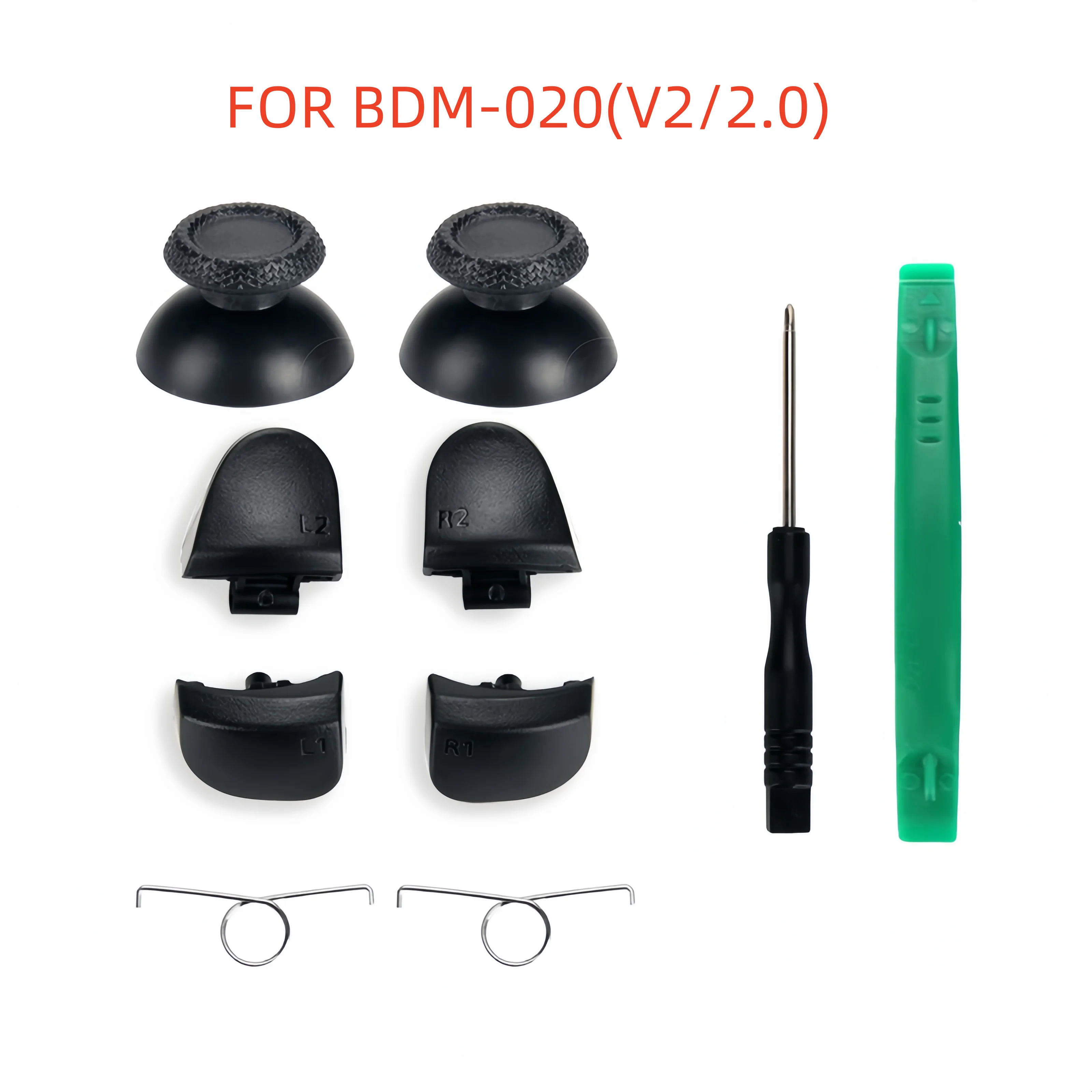 Set Of For PS5 BDM-010 020 030 V1 V2 V3 Controller L1 R1 L2 Trigger Buttons With Springs(V1) Replacement Buttons