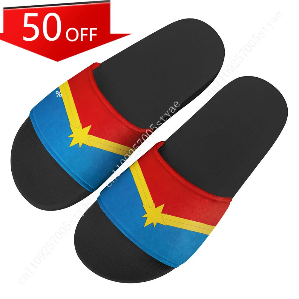 

Marvel Captain Marvel lippers Home Outdoor Casual Water Shoes Men Women Teenager Beach Pool Sandals Summer Slipper
