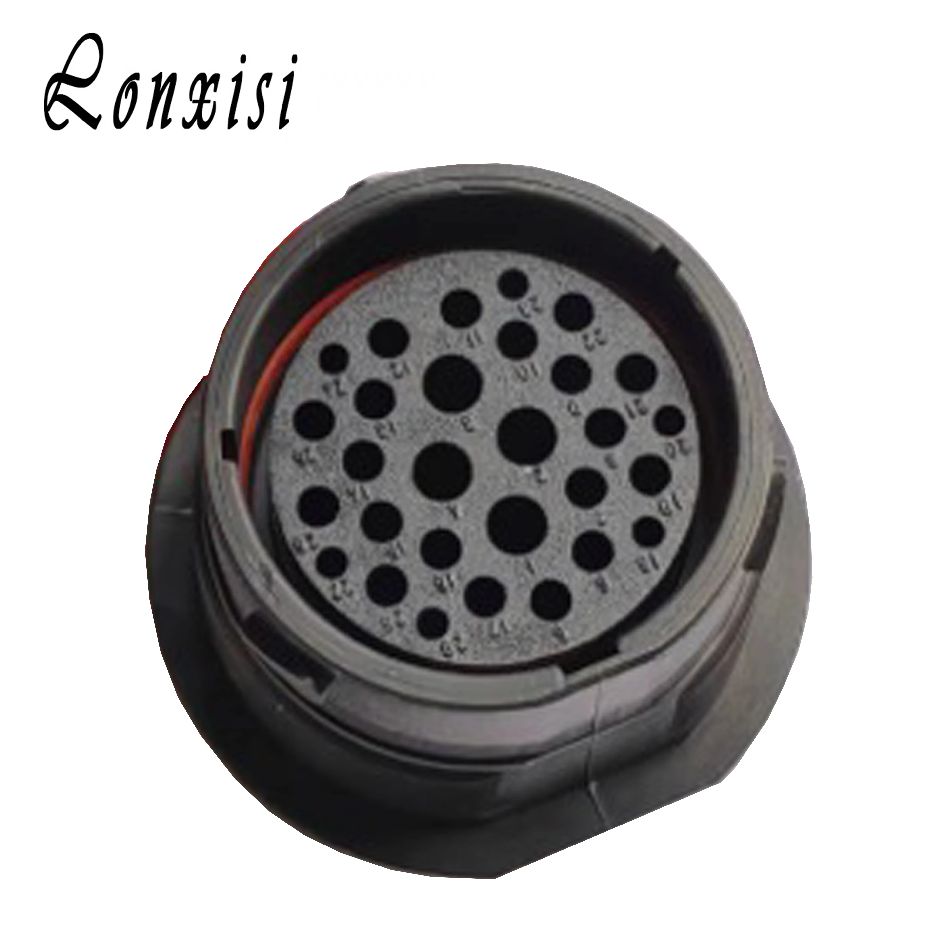 

1/5/10 Sets 29 Pin HDP24-24-29SE De Chi TE Female Plug Brand New Car Connector Black Waterproof Socket