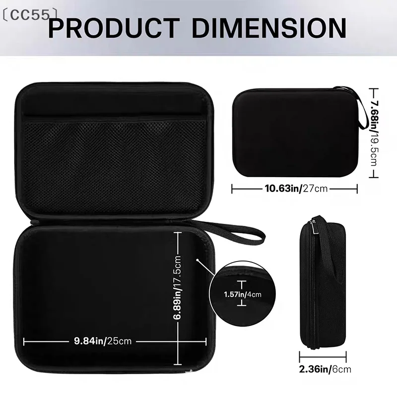 [CC55」 1 قطعة قابل للتعديل 4/7 فتحة حامل النظارات صندوق تخزين النظارات الشمسية المحمولة المنظم حامل تخزين مكبرة #6