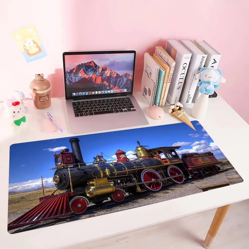 

Train For Office Carpet Mouse Japan Anime Gaming Player Mats for Csgo XL Pad XL Computer Custom Mouse pad Mouse Not book Compute