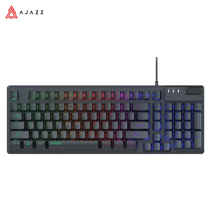 

AJAZZ AF981 99 Keys Computer Keyboard Type-C Wired Gaming Mechanical Keyboard Ergonomic Volume Control For Gamer PC Office