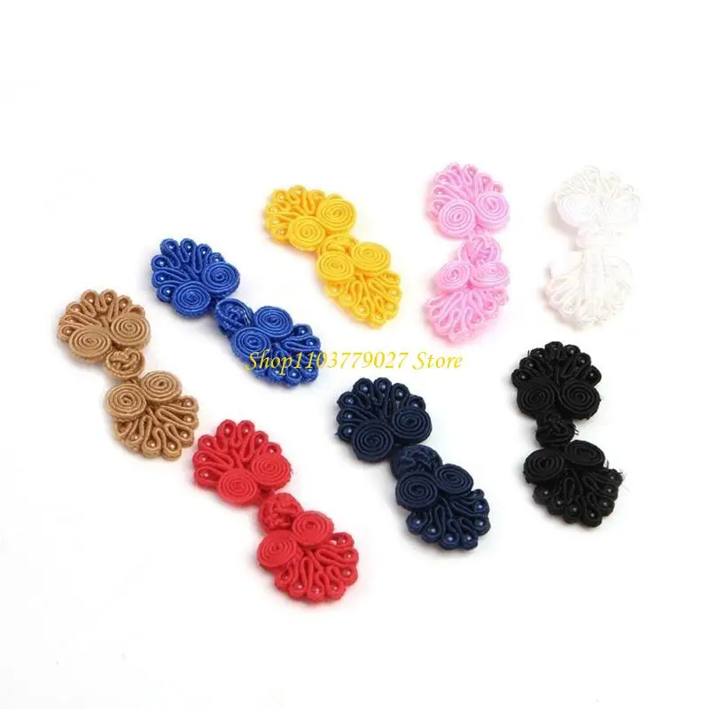 C4DF Chinese Knots for Frog Buttons 10 Pairs Mother Grandmother Relxing Accessory - view 2