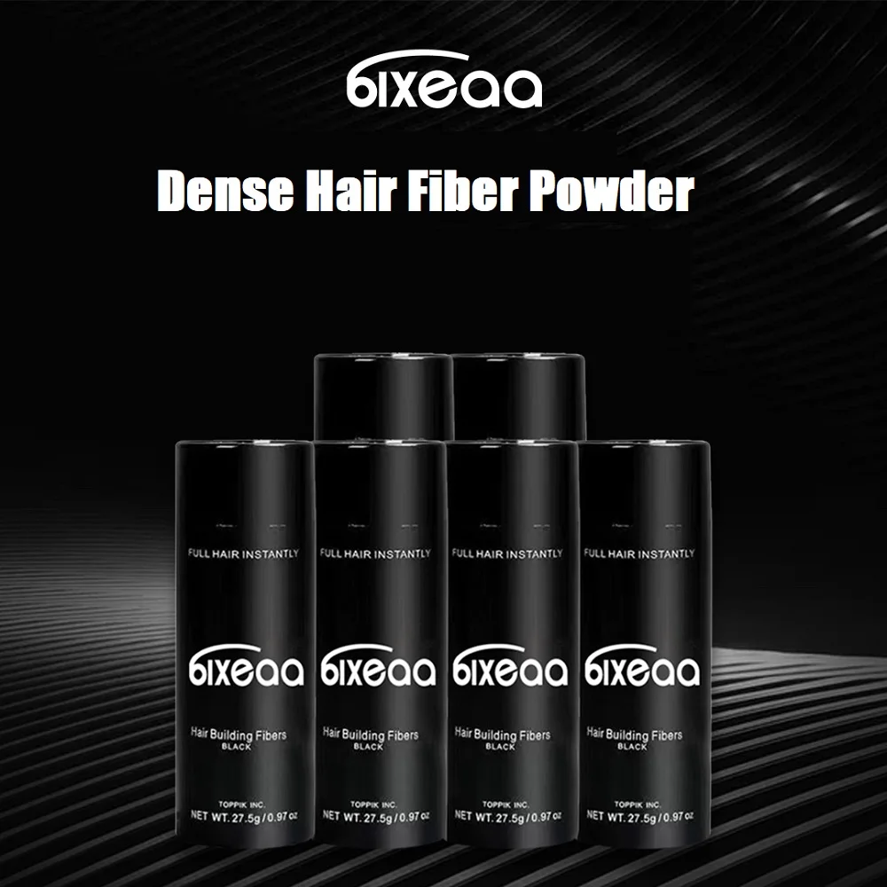 27.5g Hair Fibers Regrowth Powders Natural Dense Hair Fiber Powder Hair Line Optimizer Sparse Filling Of Hairline Powder Fibers