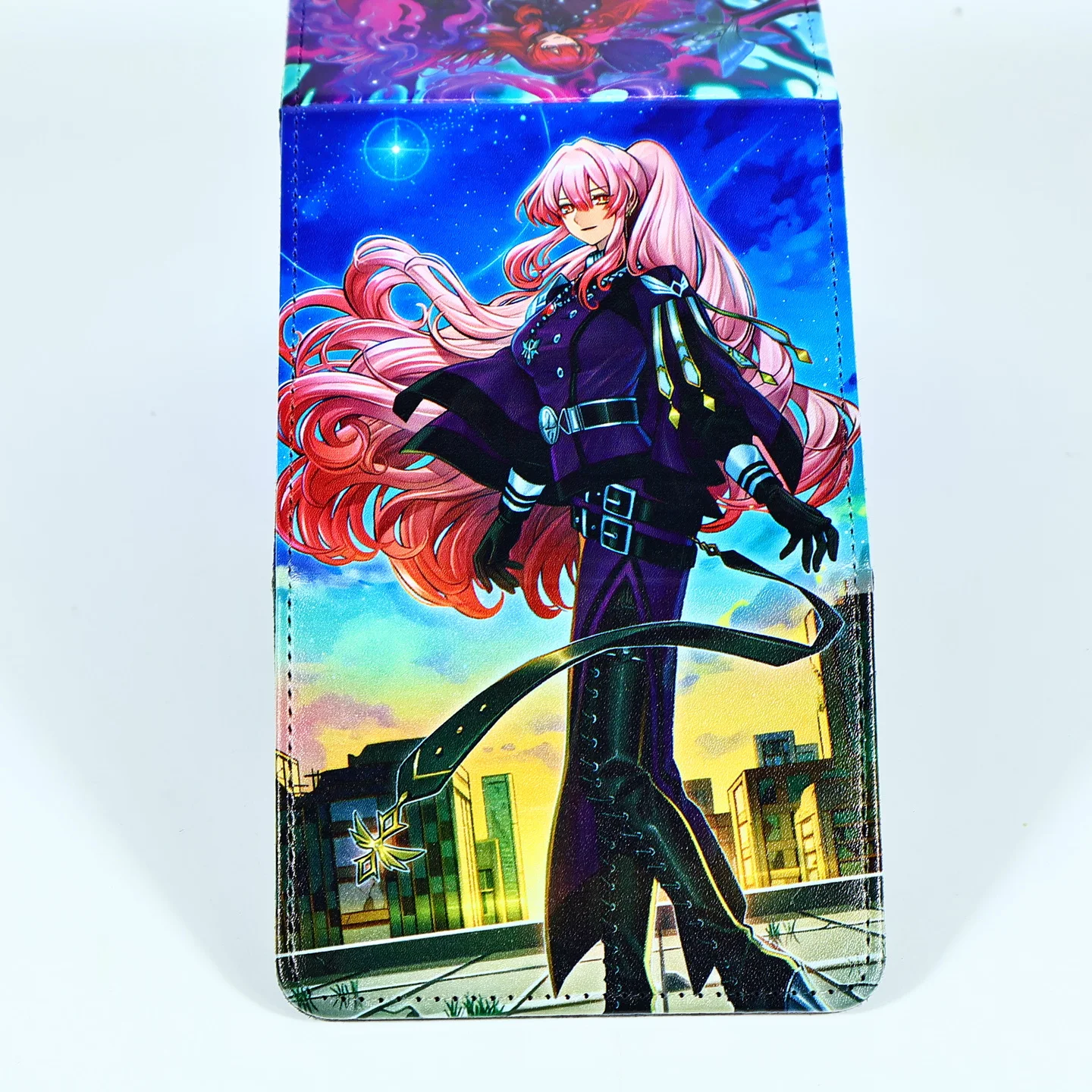 ديي ذاتية الصنع يو غي أوه! صندوق تخزين بطاقات Exosister Ygo Exosister Elis صندوق حماية بطاقات مجموعة جلدية هدية بطاقة الرسوم المتحركة #3