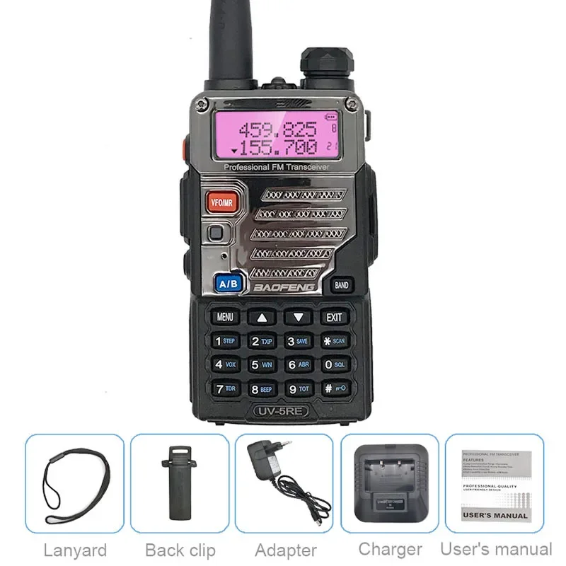 2025 新しい Baofeng uv 5re トランシーバー VHF UHF ハム CB ラジオ