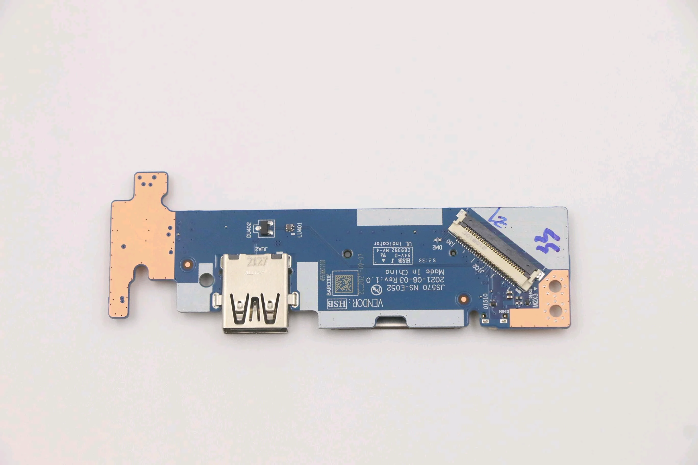 For Lenovo IdeaPad 1 -15lJL7 USB Switch Board NS-E052 5C50S25273
