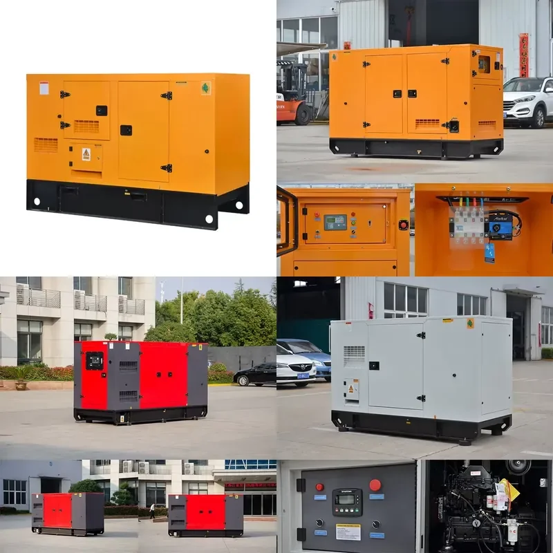 Chinese Manufacturer Super Silent Generator Generadores De 50kw 65kva Generating Set