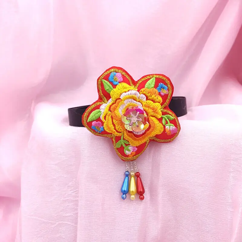 Korea Traditional Hair Hoop Girls Kids Classical Performance Hair Hoop Headwear Hanbok Accessories Hair Ornaments Hairbands