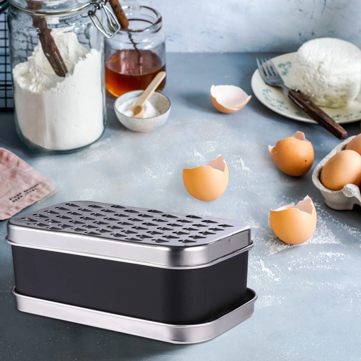 

1pc Cheese Grater Stainless Steel Multifunctional Kitchen Tool For Vegetable Potato Shredder Grater Kitchen Supplies